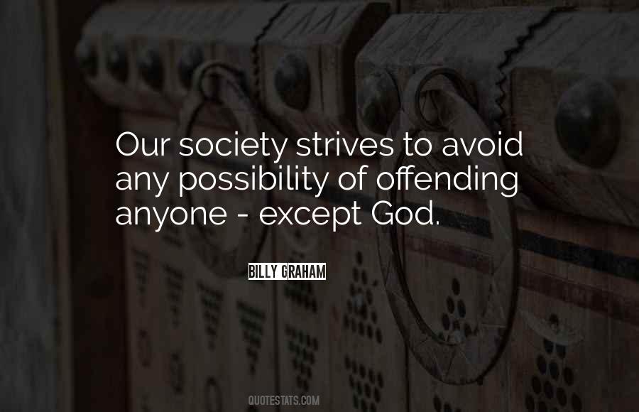 Quotes About Offending God #1521825