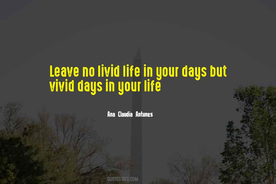 Vivid Life Quotes #1875321