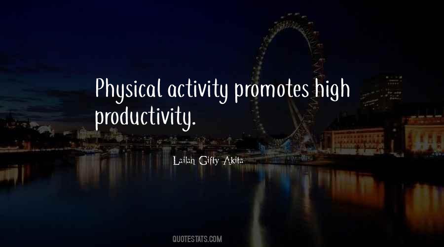 Quotes About Physical Activity #150522