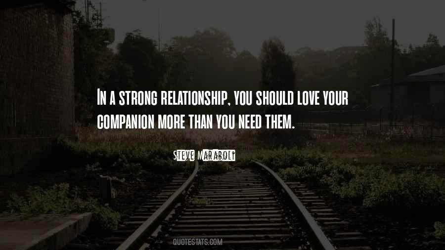 Quotes About A Strong Relationship #1095078