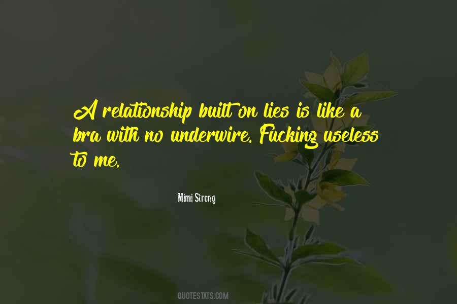 Quotes About A Strong Relationship #1744599