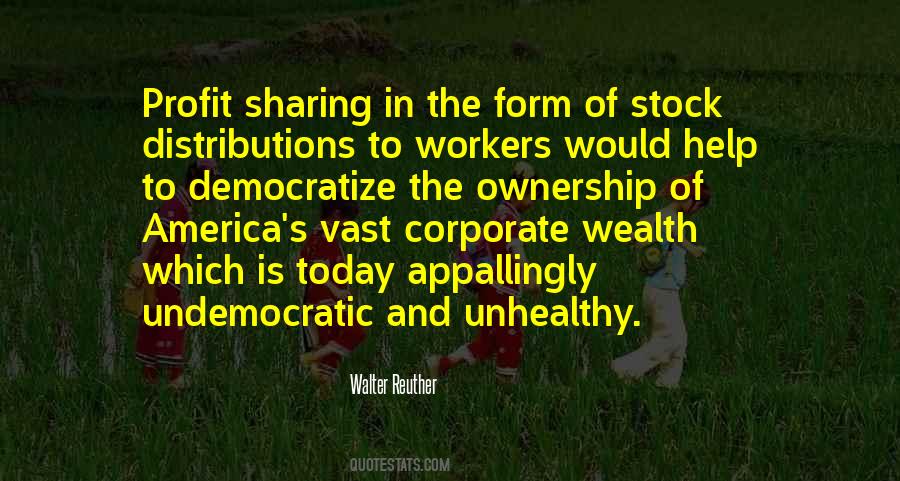 Profit Sharing Quotes #22107
