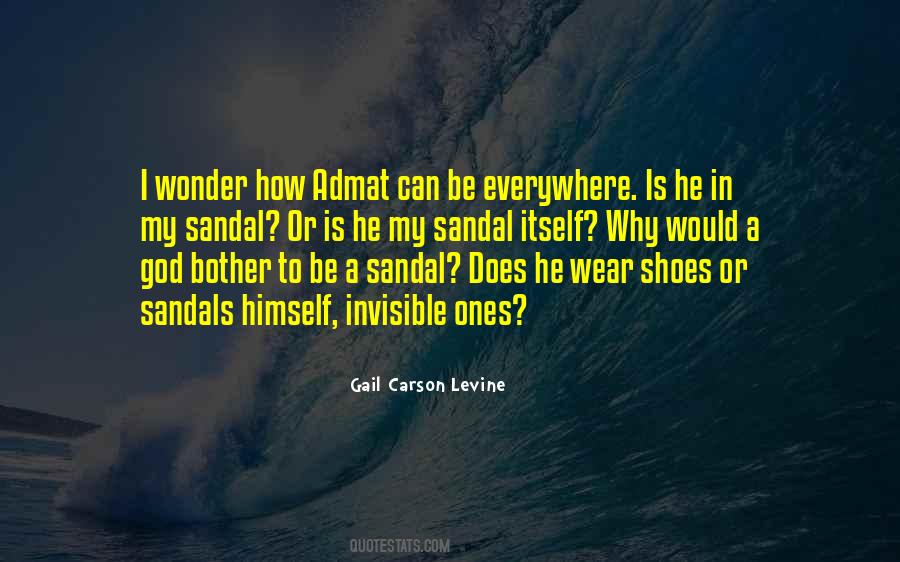 Quotes About Sandals #1489171