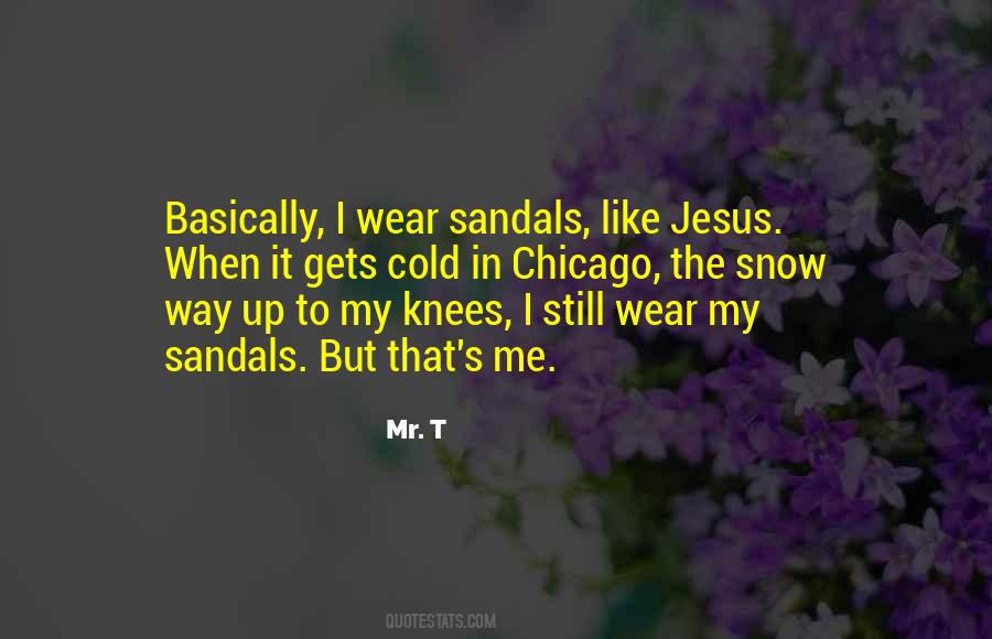 Quotes About Sandals #892045