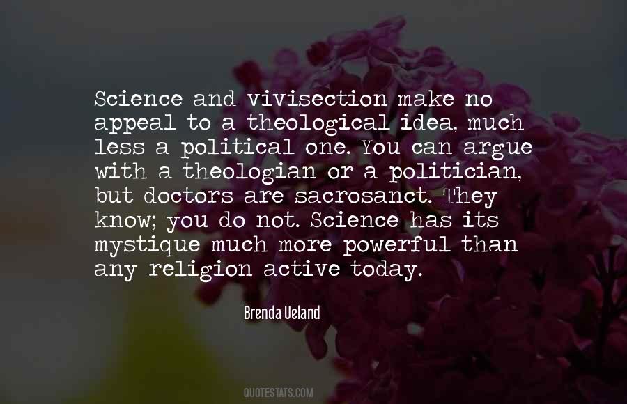 Quotes About Vivisection #445055