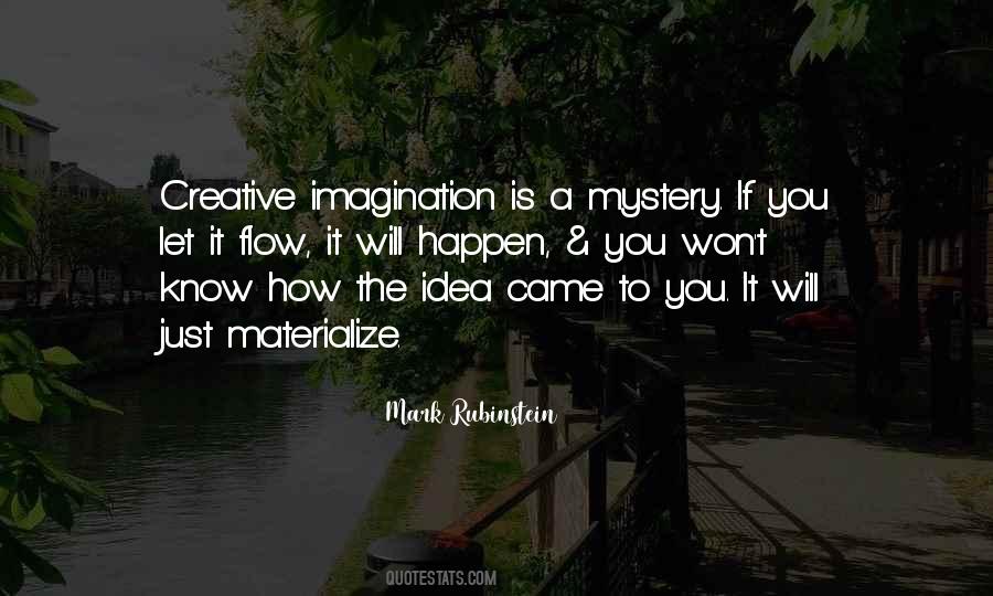 Creative Imagination Quotes #1714371