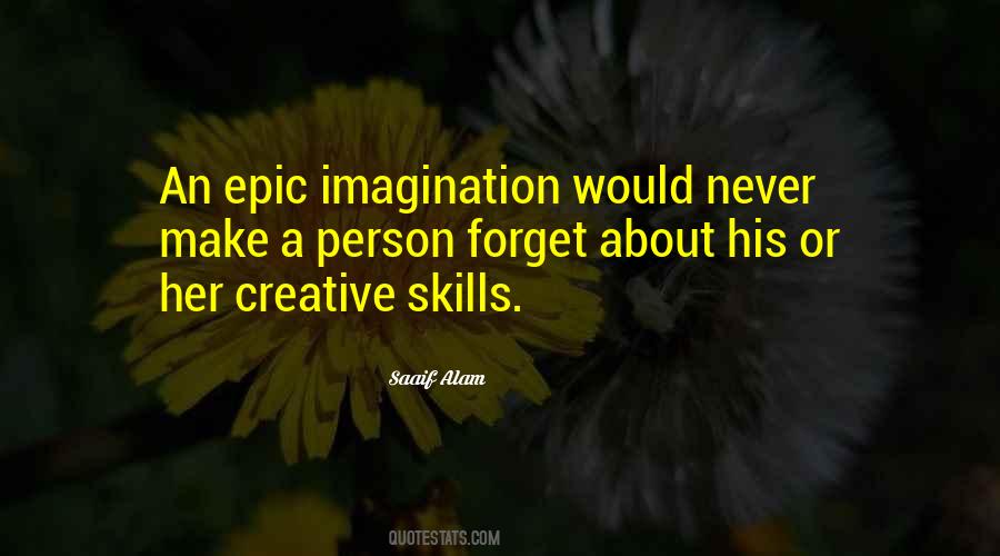 Creative Imagination Quotes #996496