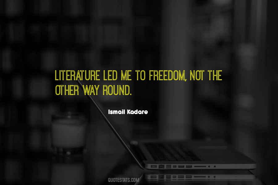 Quotes About Literature #1646358