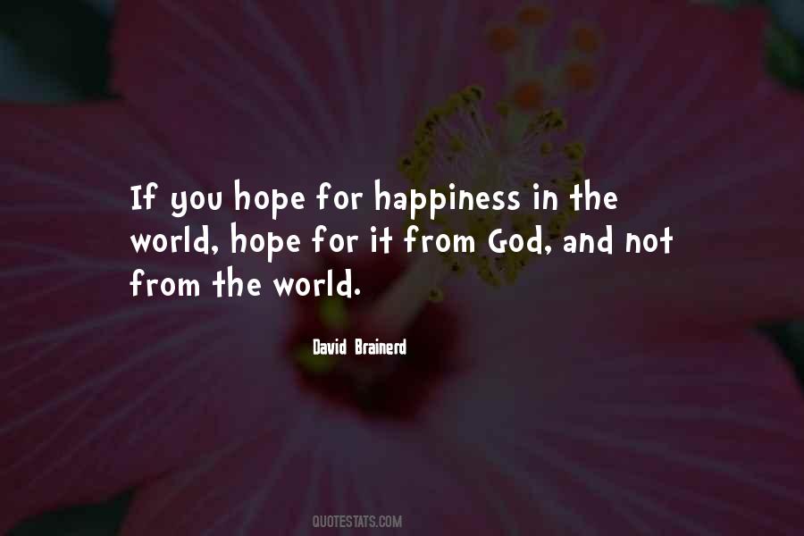 Quotes About Hope For Happiness #86486