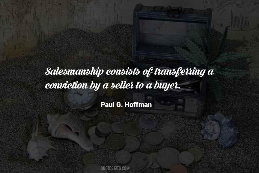 Quotes About Salesmanship #10313