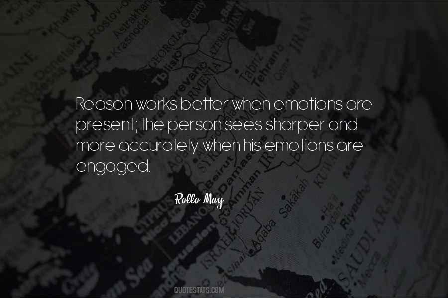 Quotes About Emotion And Reason #427575