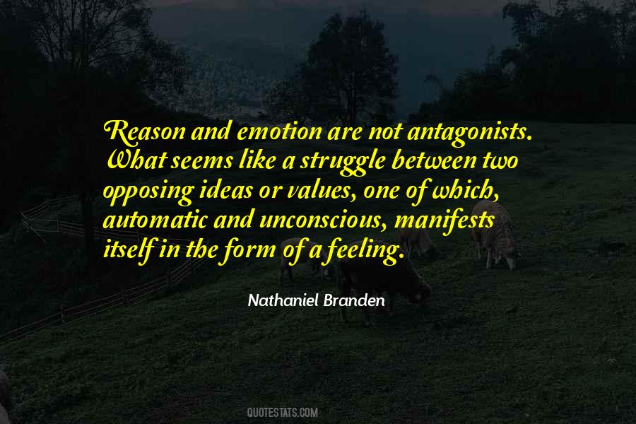 Quotes About Emotion And Reason #490960
