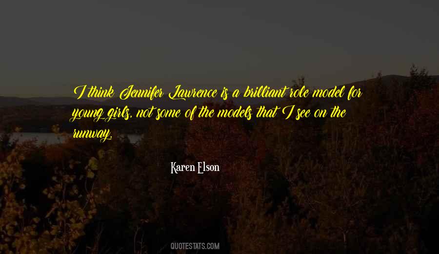 Quotes About Runway Models #1805876