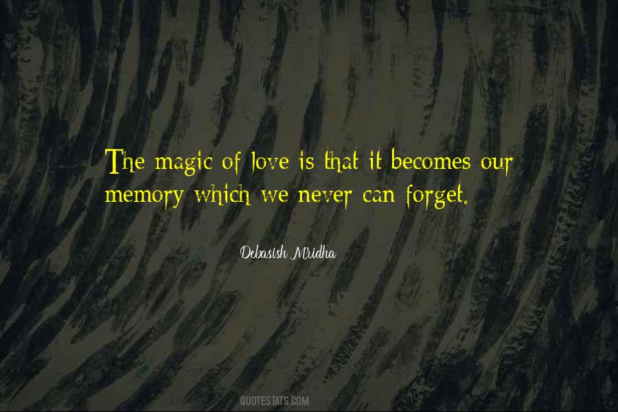 Quotes About Magic Of Love #1512299