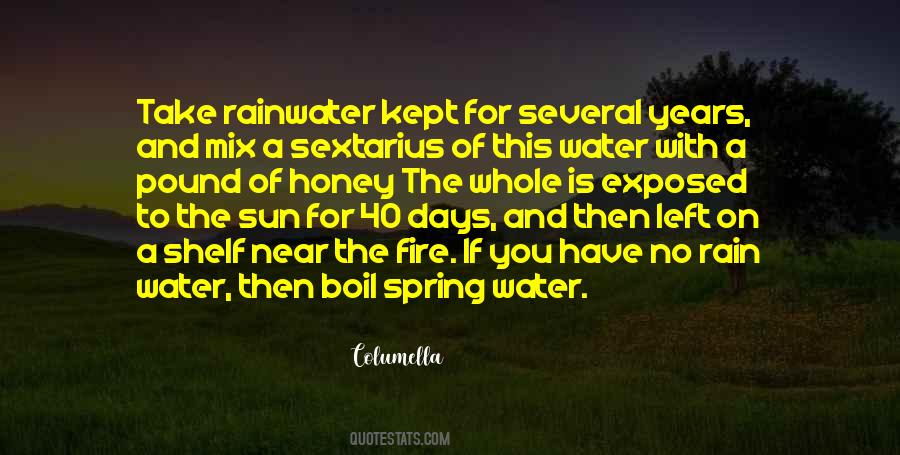 Quotes About Water And Sun #1164339