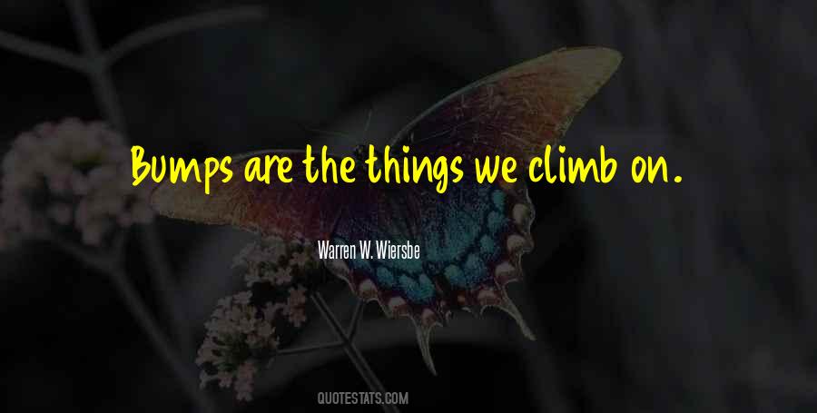 Quotes About Bumps #1530205