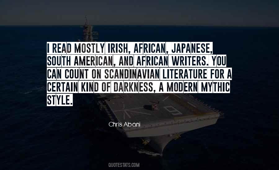 Quotes About Irish Writers #1456873