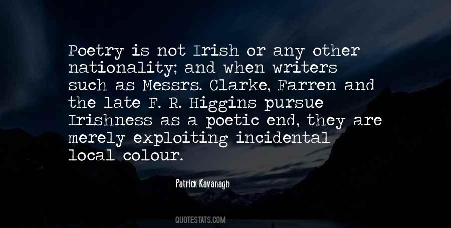 Quotes About Irish Writers #1700089