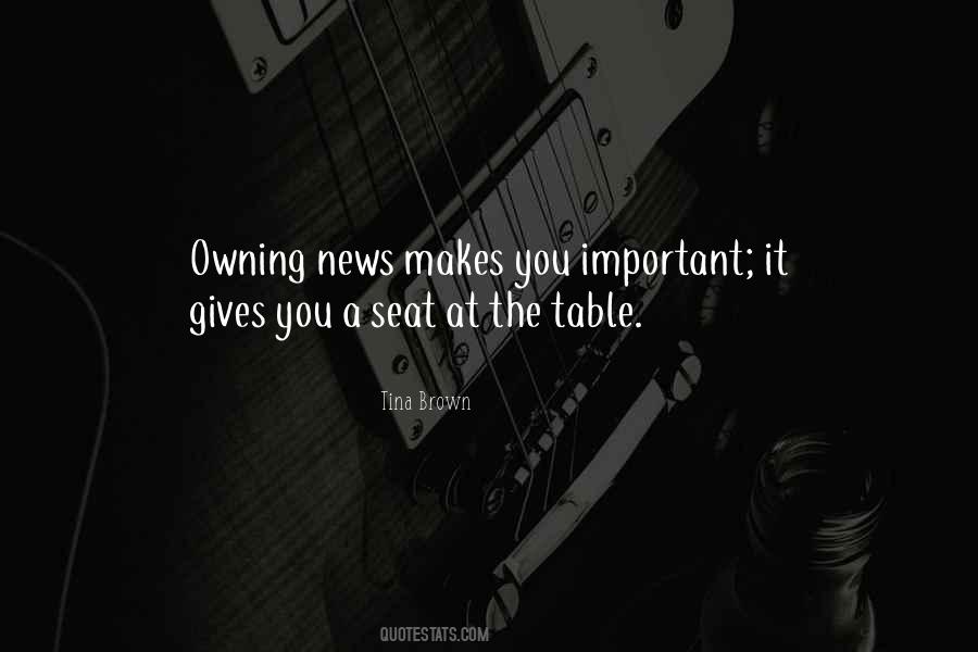 A Seat At The Table Quotes #965599
