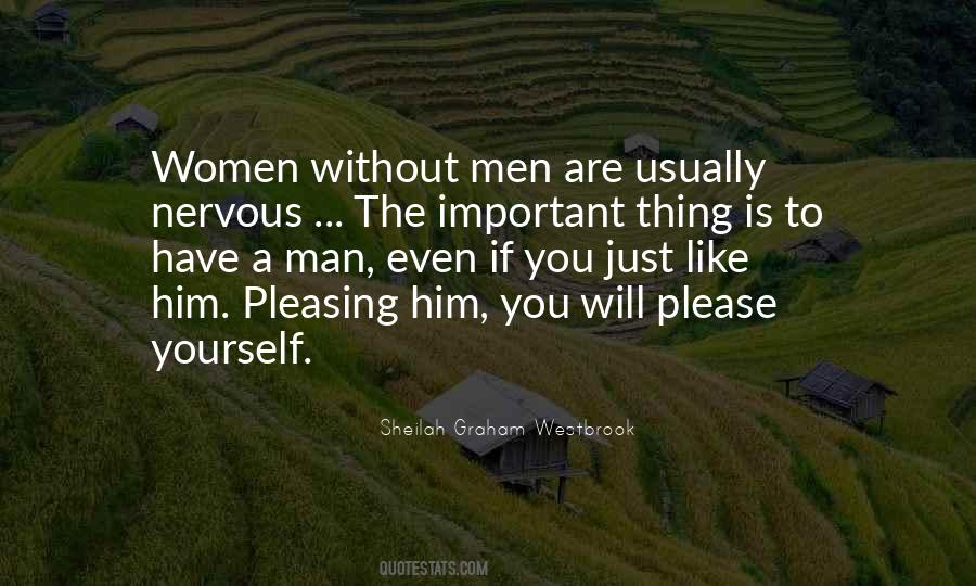 Quotes About Pleasing A Man #842220