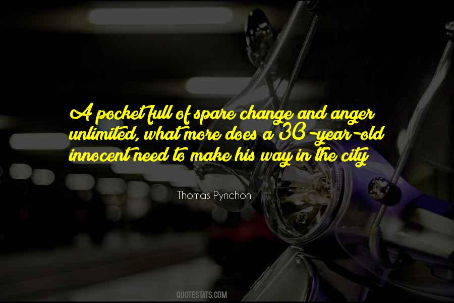 Quotes About Pocket Change #402585