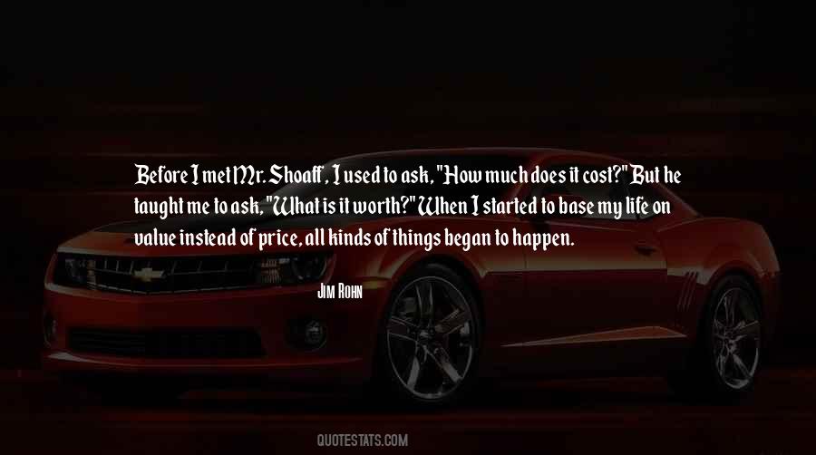 Quotes About Price Versus Value #59380
