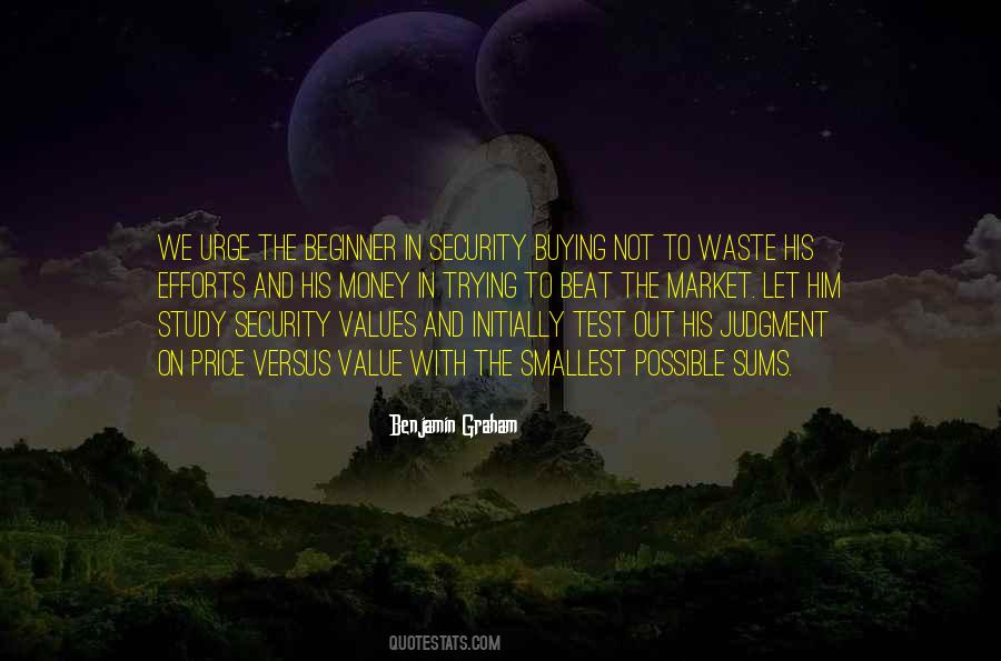 Quotes About Price Versus Value #896103