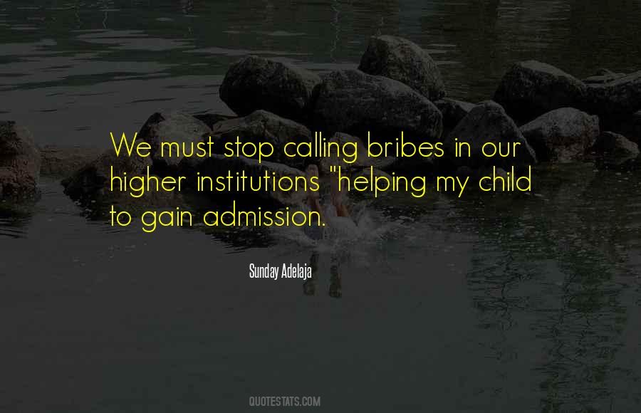 Quotes About Bribes #1627510