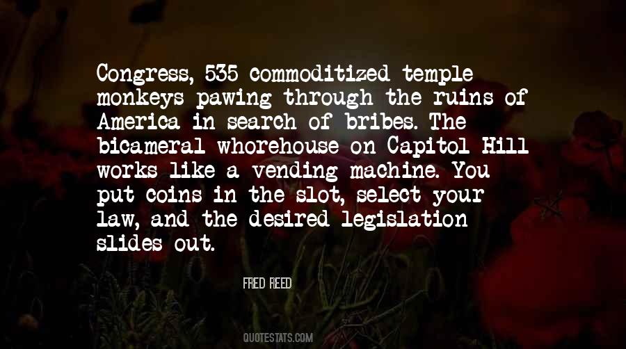 Quotes About Bribes #32837