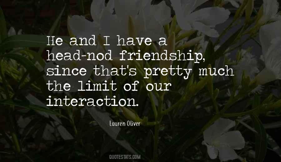 Quotes About Interaction #260785 Quotes About Interaction #260785
