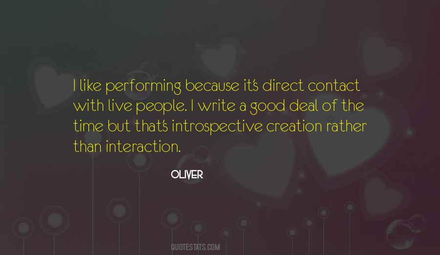 Quotes About Interaction #296452 Quotes About Interaction #296452