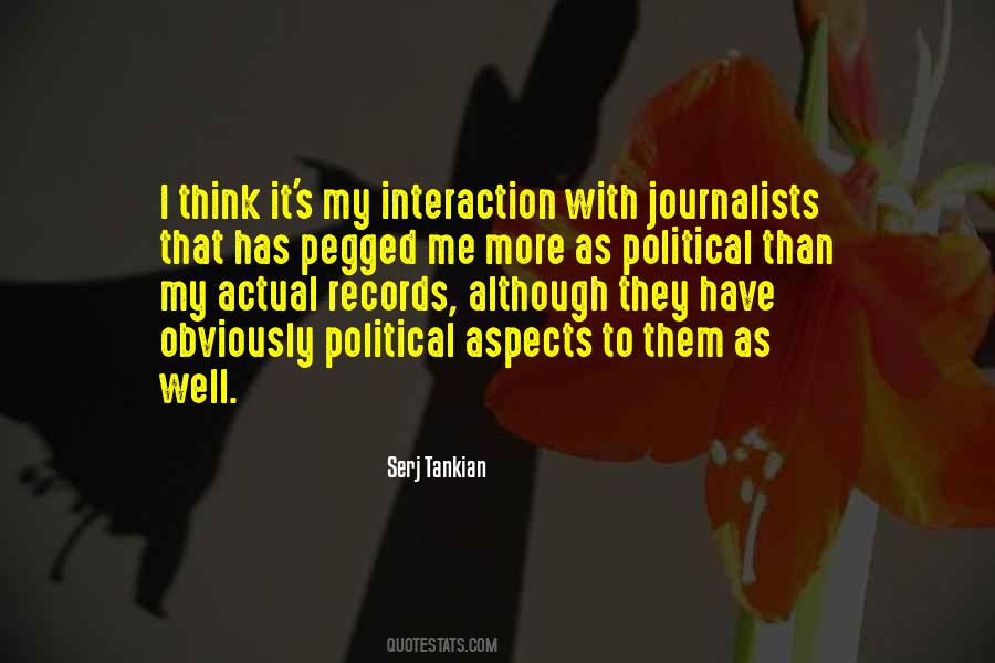 Quotes About Interaction #68430 Quotes About Interaction #68430