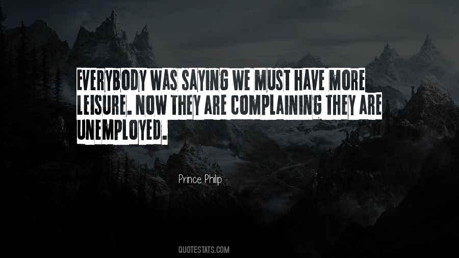 Quotes About Unemployed #1763407