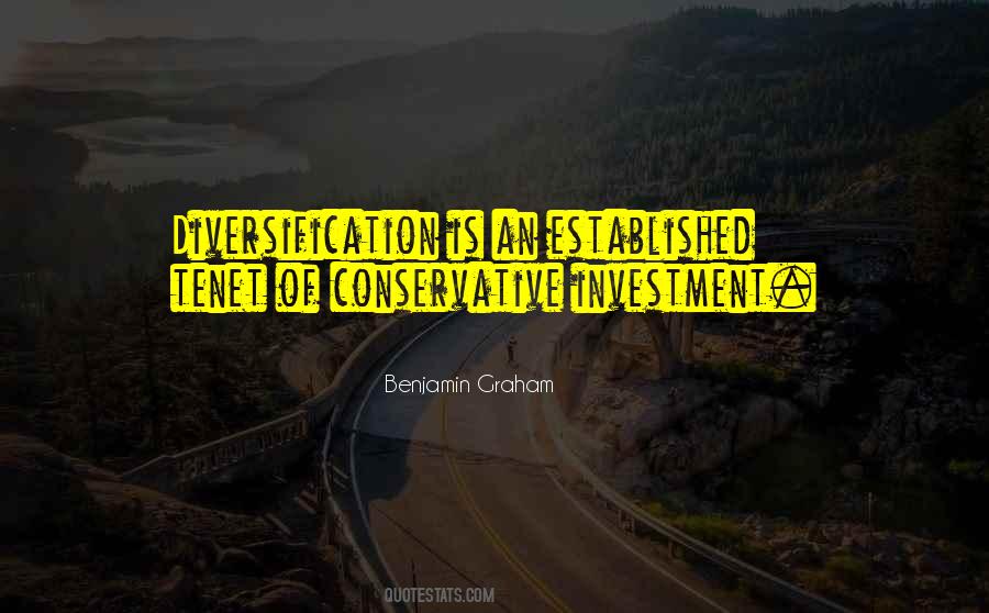 Quotes About Diversification #1175632