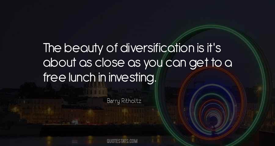 Quotes About Diversification #503033
