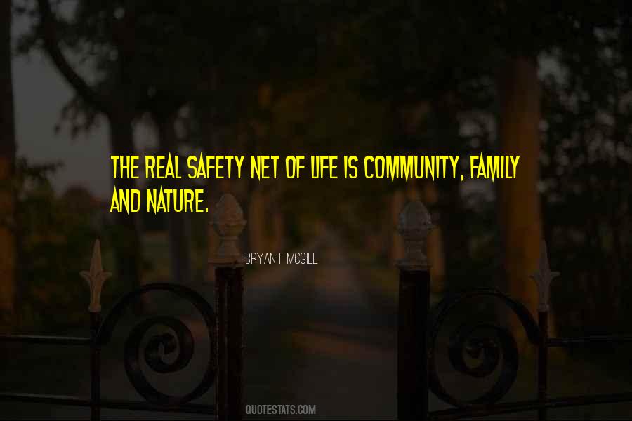 Quotes About Safety Net #1518830