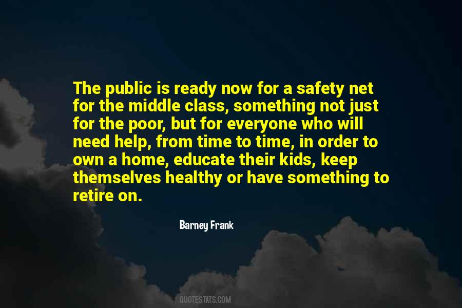 Quotes About Safety Net #839668