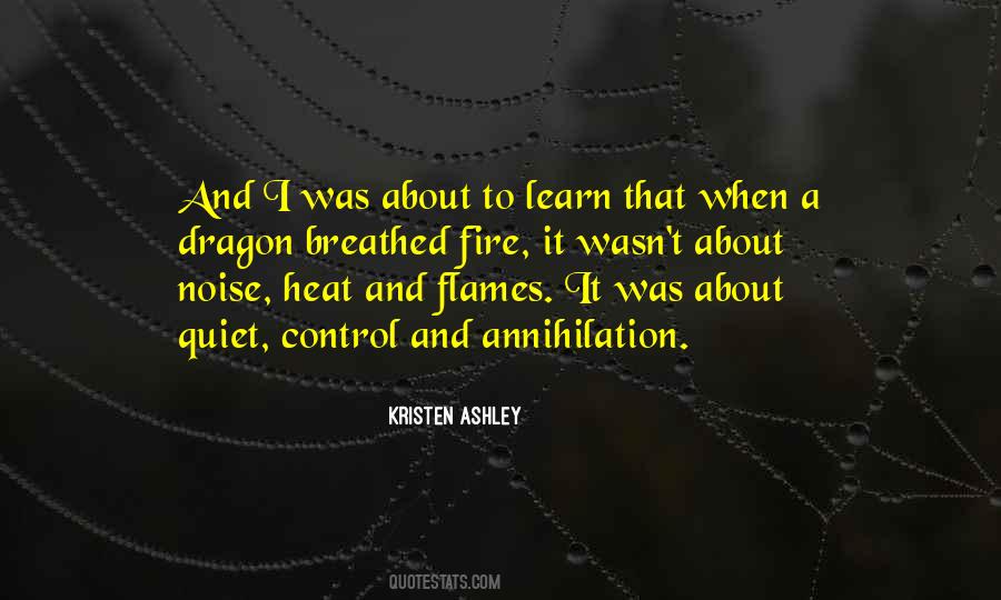 Quotes About Flames And Fire #301413