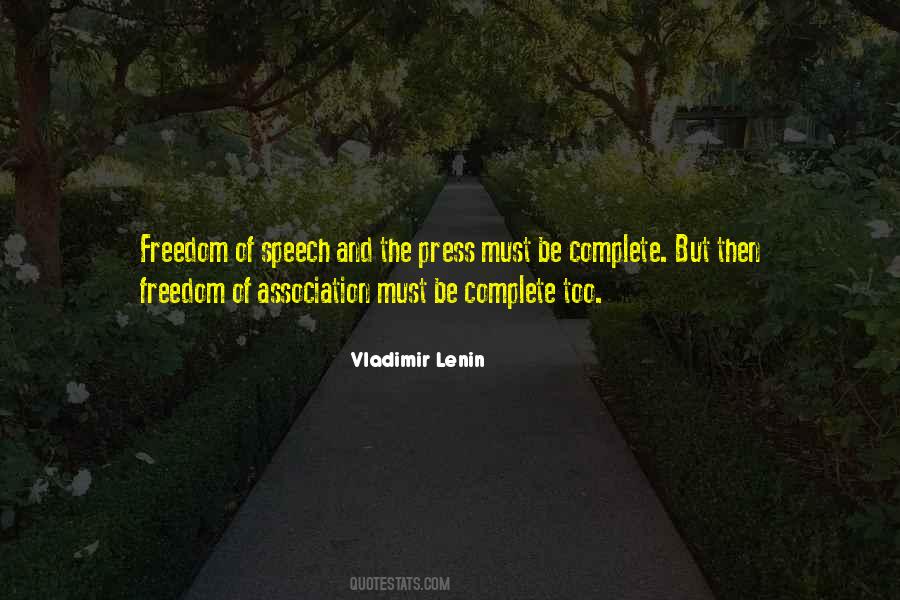 Quotes About Freedom Of Speech #1063878