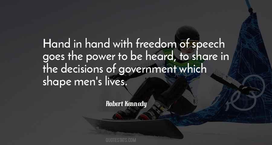 Quotes About Freedom Of Speech #1161033