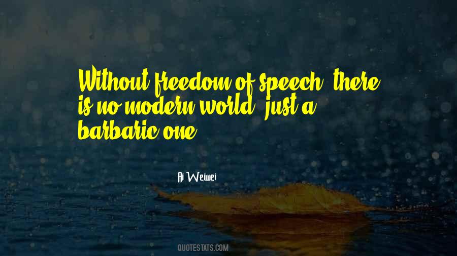 Quotes About Freedom Of Speech #1178334