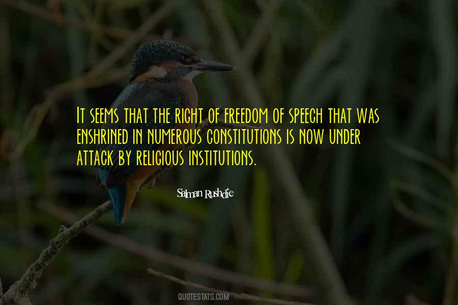 Quotes About Freedom Of Speech #1230164