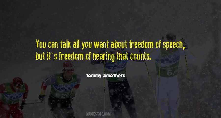 Quotes About Freedom Of Speech #1254006