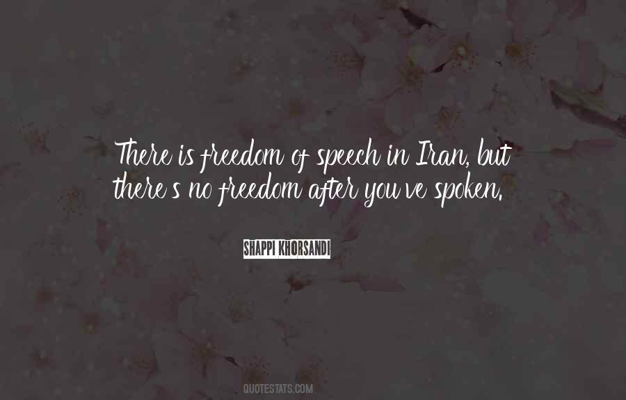 Quotes About Freedom Of Speech #1641503