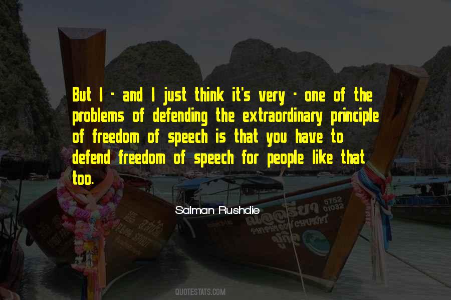 Quotes About Freedom Of Speech #1672348