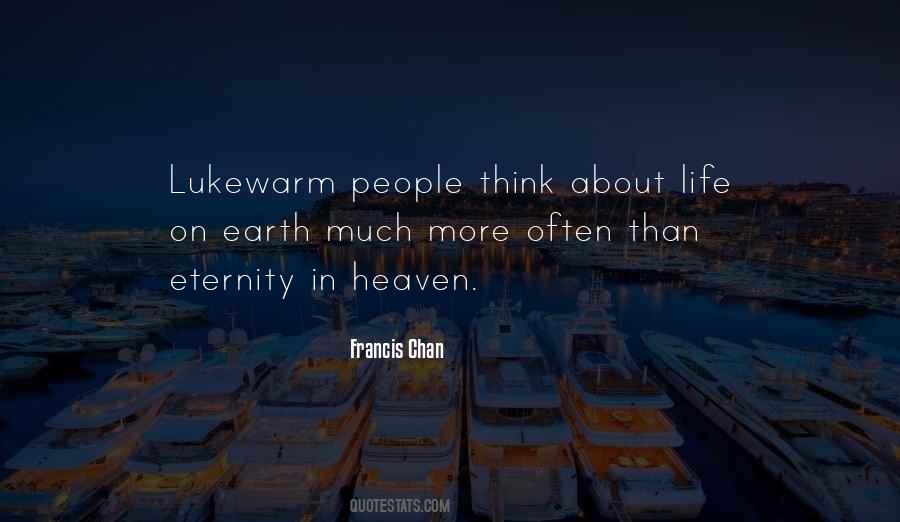 Quotes About Lukewarm #1051861