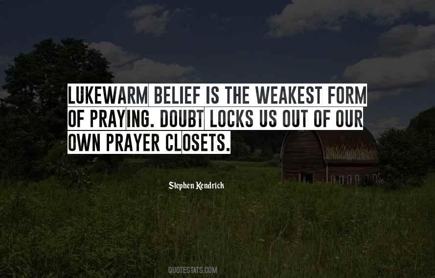 Quotes About Lukewarm #176231