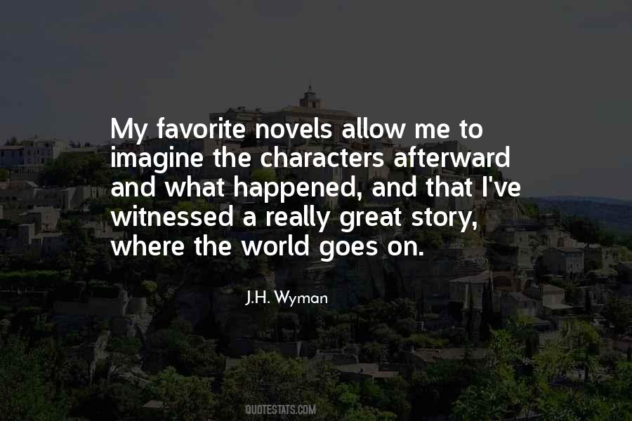 Novels The Quotes #36476