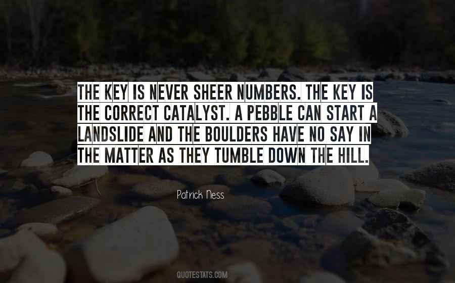 Quotes About Boulders #167389