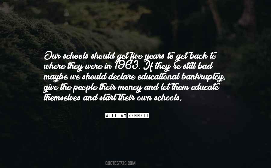 Quotes About Schools #576805